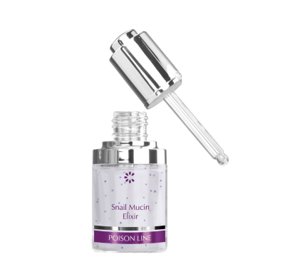 Clarena Snail Mucin Elixir, Eliksir Regenerujący do Twarzy ze Śluzem Ślimaka, 30ml