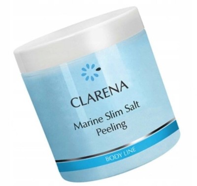 Clarena Marine Slim Salt Peeling, Peeling Wyszczuplający, Antycellulitowy i Modelujący Sylwetkę, 250ml