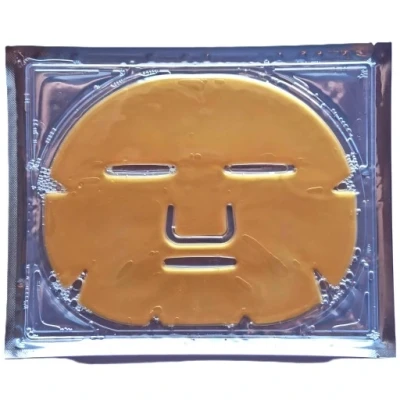 Clarena Golden Vit C Mask, Hydrożelowa Maska Przeciwzmarszczkowa w Płacie do Twarzy, 1szt.