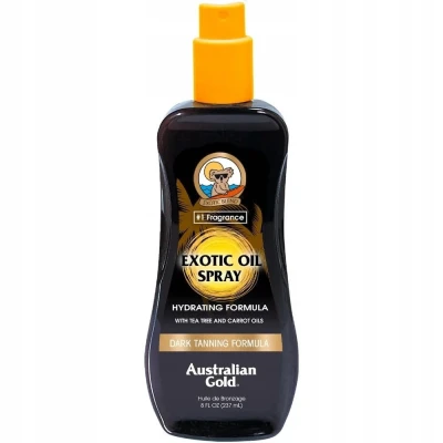 Australian Gold Dark Tanning Exotic Oil Intensifier, Spray Wzmacniający Opalanie, 237ml