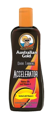 Australian Gold Dark Tanning Accelerator Tanning Lotion, Mocny Przyspieszacz Opalania, 250ml