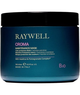 Raywell B.io Chroma Maintenance Mask, Maska do Utrwalania Koloru Włosów Farbowanych 500ml