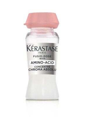 Kerastase Fusio Dose Amino-Acid Chroma Absolut Concentre Amino-Acid Kuracja Rozświetlająca do Włosów Farbowanych, 12ml