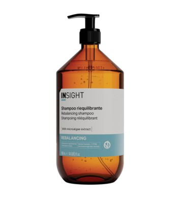 Insight Rebalancing Szampon do Przetłuszczającej się Skóry Głowy i Włosów z Ekstraktami z Brzozy Grejpfruta Lawendy i Oleju Herbacianego 900ml