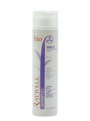 Raywell Bio Wave Shea Butter Shampoo Curled Hair, Szampon do Włosów Kręconych i i Suchych, 250ml