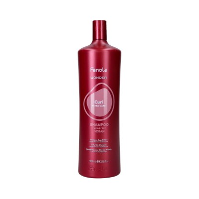 Fanola Wonder Curl Extra Care Shampoo - Szampon do Włosów Kręconych i Falowanych 1000ml