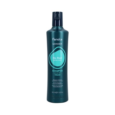 Fanola Wonder No Red Extra Care Shampoo - Szampon Neutralizujący do Włosów Brązowych 350ml