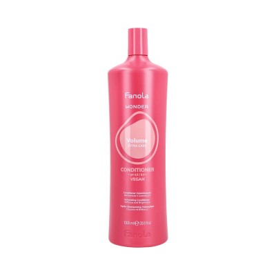 Fanola Wonder Volume Extra Care Conditioner - Odżywka do Włosów Pozbawionych Objętości 1000ml