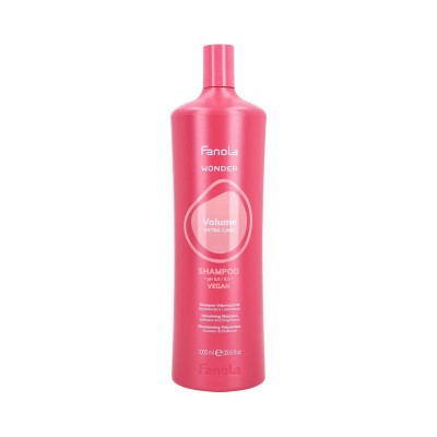 Fanola Wonder Volume Extra Care Shampoo - Szampon do Włosów Pozbawionych Objętości 1000ml