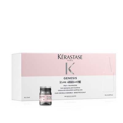 Kerastase Genesis Cure Apaisante, Intensywna Kuracja Kojąca Dla Wrażliwej Skóry Głowy, Ampułki, 10x6ml