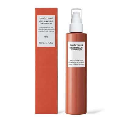 Comfort Zone Body Strategist Contour Cream, Organiczny Krem Ujędrniający i Nawilżający do Ciała, 200ml