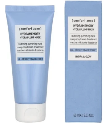 Comfort Zone by Davines Hydramemory Plump Mask, Maska Silnie Nawilżająca i Wygładzająca Skórę, 60ml