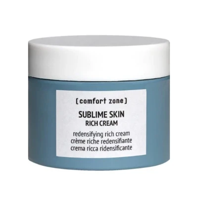 Comfort Zone by Davines Sublime Skin Rich Cream, Głęboko Odżywczy i Ujędrniający Krem, Redukuje Zmarszczki, 60ml