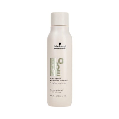 Schwarzkopf BlondMe Bond Repair Nourishing, Łagodny Szampon do Włosów Suchych 300ml