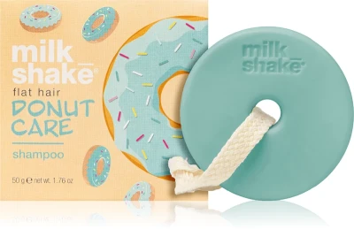 Milk Shake Volume Shampoo Flat Hair Donut Care, Szampon w Kostce do Zwiększenia Objętości Włosów, 50g