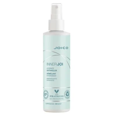 Joico InnerJoi Hydration Detangler, Naturalna Odżywka Nawilżający z Ekstraktem z Jabłka do Suchych Włosów, 200ml