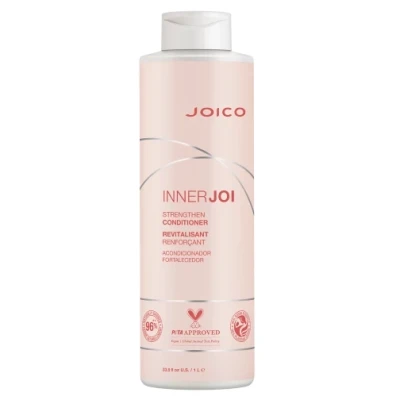 Joico InnerJoi Strengthen Conditioner, Naturalna Odżywka Wzmacniająca i Regenerująca Włosy Zniszczone, 1000ml