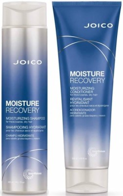 Joico Moisture Recovery Conditioner + Shampoo Duo Zestaw Szampon + Odżywka Nawilżająca do Włosów Suchych, 300ml, 250ml