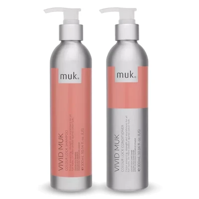Muk Vivid Colour Lock Zestaw, Szampon i Odżywka do Włosów Farbowanych 2x 300ml