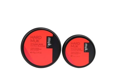 Muk Hard Styling Mud Duo, Zestaw, Mocna Glinka do Stylizacji Matowa i Elastyczna 95g + 50g