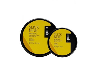 Muk Slick Pomade Pomada Duo, Zestaw, Nabłyszczająca i Elastyczna do Stylizacji 95g + 50g