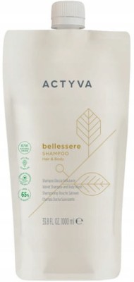 Kemon Actyva Bellessere Shampoo Refil Aksamitny Szampon do Włosów i Ciała 1000ml