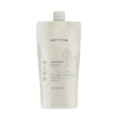 Kemon Actyva Equilibrio Greasy Scalp Szampon do Przetłuszczającej się Skóry Głowy i Suchych Włosów 1000ml