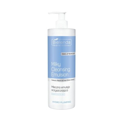 Bielenda Hydro Plumping Mleczna Emulsja Oczyszczająca do Twarzy, 500ml