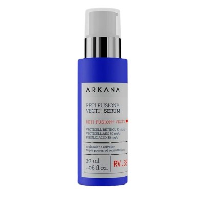 Arkana Reti Fusion® Vecti+ Serum z Retinolem i Witaminami A, E, C, Regeneruje i Odmładza Skórę, 30ml