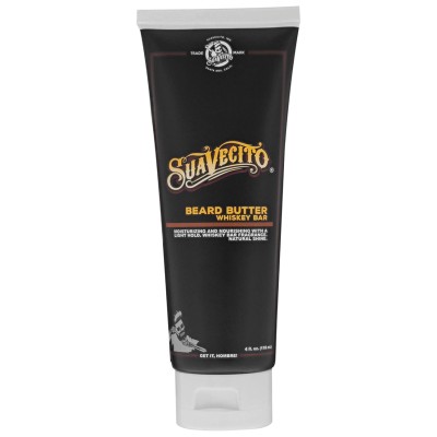 Suavecito Beard Butter Whiskey Bar, Balsam/Masło do Brody, Nawilża i Ujarzmia Zarost, 118ml