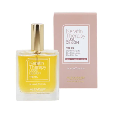 Alfaparf Lisse Design Keratin Therapy The Oil Keratynowy Eliksir, Olejek do Włosów, 50ml
