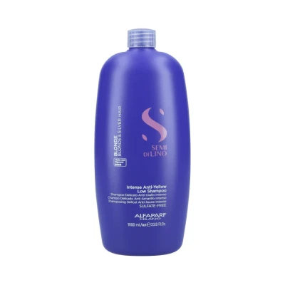 Alfaparf Semi Di Lino Anti Yellow Low Szampon Neutralizujący Żółte Odcienie 1000ml