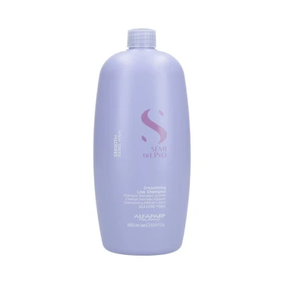 Alfaparf Semi di Lino Smoothing Low Shampoo - Wygładzający Szampon do Włosów, 1000ml