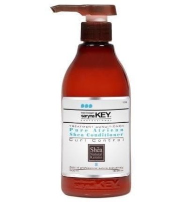 Saryna Key Pure African Shea Natural Keratin Curl Control Odżywka do Włosów Kręconych 300ml