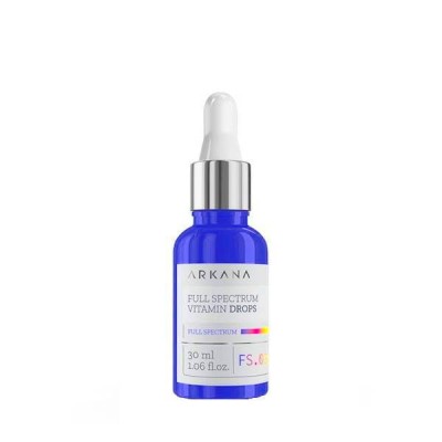 Arkana Full Spectrum Vitamin Drops, Kropelki z Witaminą D o Szerokim Spektrum Działania, 30ml