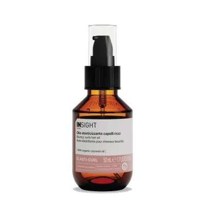 Insight Elasti-Curl Bouncy Curls Hair Oil, Uelastyczniający Olejek do Kręconych Włosów, 50ml