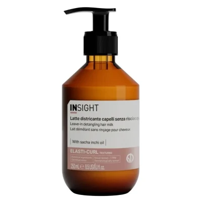 Insight Elasti-Curl Leave-in Detangling Hair Milk, Mleczko do Rozczesywania Kręconych Włosów, 250ml