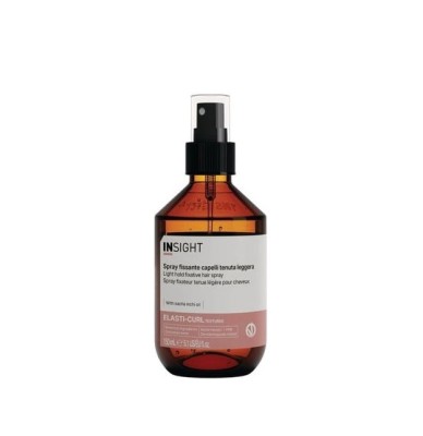 Insight Elasti-Curl Light Hold Fixative Hair Spray, Lekko Utrwalający Spray do Stylizacji Włosów, Nadaje Teksturę, 150ml