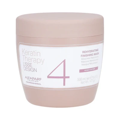 Alfaparf Lisse Design Keratin Therapy Rehydrating Mask, Maska Nawilżająca 500ml