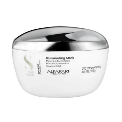 Alfaparf Semi Di Lino Illuminating Maska Rozświetlająca do Włosów Normalnych 200ml