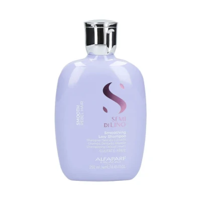Alfaparf Semi di Lino Smoothing Low Shampoo - Wygładzający Szampon do Włosów, 250ml