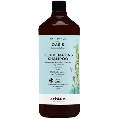 Artego Rain Dance Oasis Rejuvenating Shampoo, Nawilżający Szampon Do Włosów, 1000ml