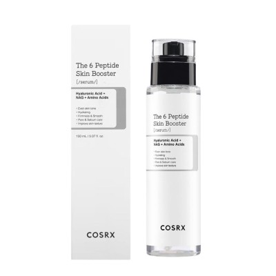 Cosrx The 6 Peptide Skin Booster, Ujędrniające Serum do Twarzy z Peptydami i Adenozyną, 150ml