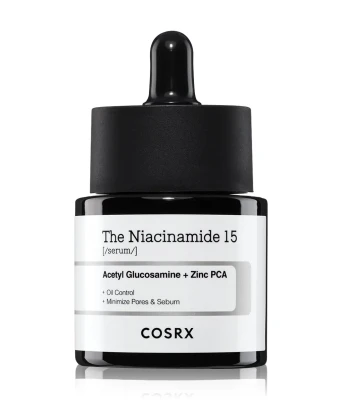Cosrx The Niacinamide 15% Serum, Serum do Twarzy, Redukuje Niedoskonałości i Zaczerwienienia, 20ml