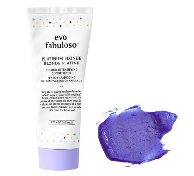 EVO Fabuloso Colour Boosting Treatment Platinium Blonde - Maska Koloryzująca Platynowy Blond 220ml