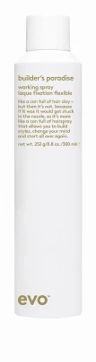 EVO Builder's Paradise Working Spray, Lakier Średnio Utrwalający, Nie Skleja Włosów, 300ml