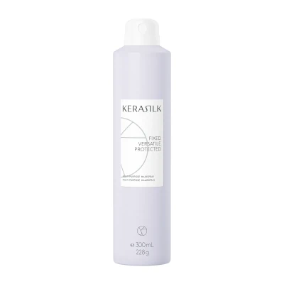 Kerasilk Style Multi-Purpose Hairspray, Wielozadaniowy Lakier do Włosów, Chroni Przed Wilgocią , 300ml