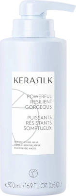 Kerasilk Strenght Maskt, Maska Intensywnie Odbudowująca z Biomimetycznym Jedwabiem i Pudrem z Korzenia Konjac, 500ml
