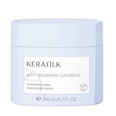 Kerasilk Smoothing Mask, Maska Wygładzająca z Biomimetycznym Jedwabiem i Olejkiem Shea, 200ml