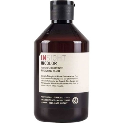 Insight Bleaching Fluid, Płyn Rozjaśniający Włosy, Delikatny Rozjaśniacz, 260ml